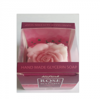 Mydło różane ręcznie robione 70g +pudełeczko Rose of Bulgaria